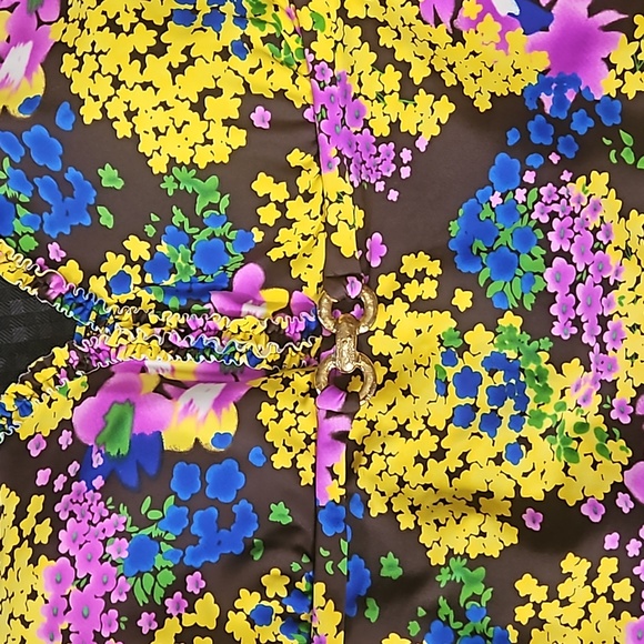 Faded Glory,  floral,  tank swim top, size 2X (18-20) - Picture 2 of 8